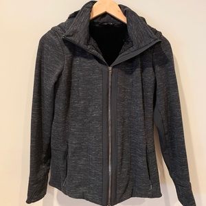 Athleta Luxe Stronger Faux Fur Hoodie